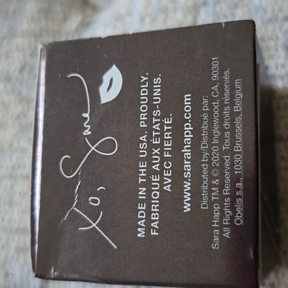 SARA HAPP BRAND LIP SCRUB EXFOLIANT BROWN SUGAR - Picture 5 of 6